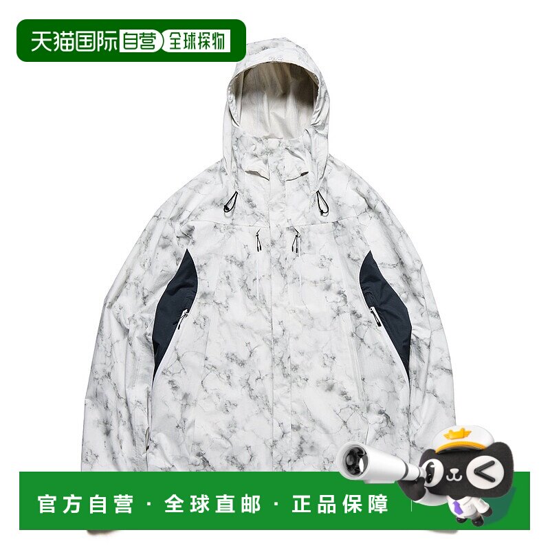 1h可退 日本直邮uniform experiment 男士大理石纹防水透气山岳夹