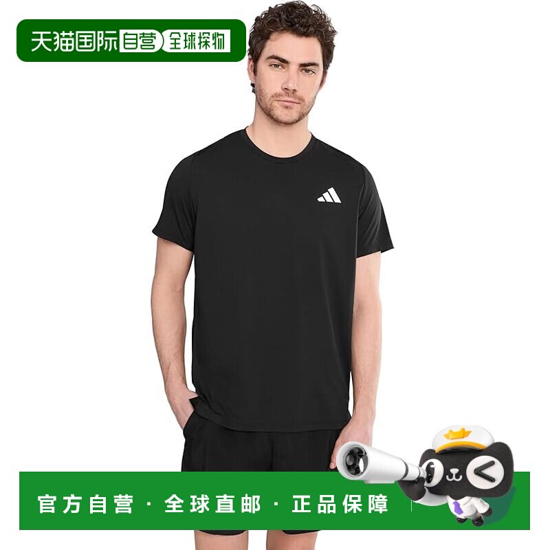 美国直邮adidas 阿迪达斯 男士 Adi365 Running 标志性图案轻飘T