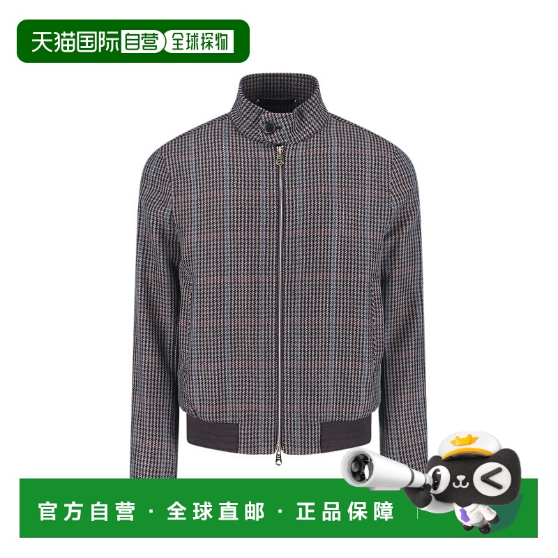 1h可退 香港直邮Paul Smith 保罗 史密斯 男士 棕色夹克 603ZT028