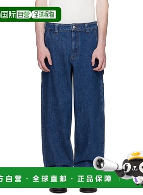 香港直邮潮奢 A.P.C. 男士 蓝色 Fergus 牛仔裤 COHJKM08500