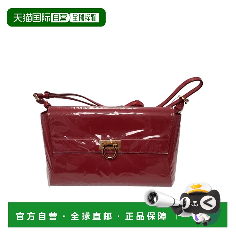 香港直邮Salvatore Ferragamo 亮面单肩包 21D731 - 封面