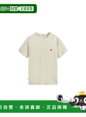 香港直邮AUTRY 男士T恤 TSEM422XCREAM 白色 T-SHIRT EASE APPARE