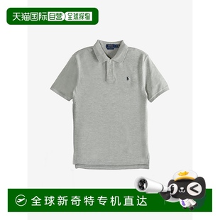 RALPH 男孩短袖 美国直邮POLO LAUREN 基本网眼翻领衫 Bsr