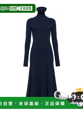 香港直邮Alaia 长袖连衣裙 AA9R2779K096B