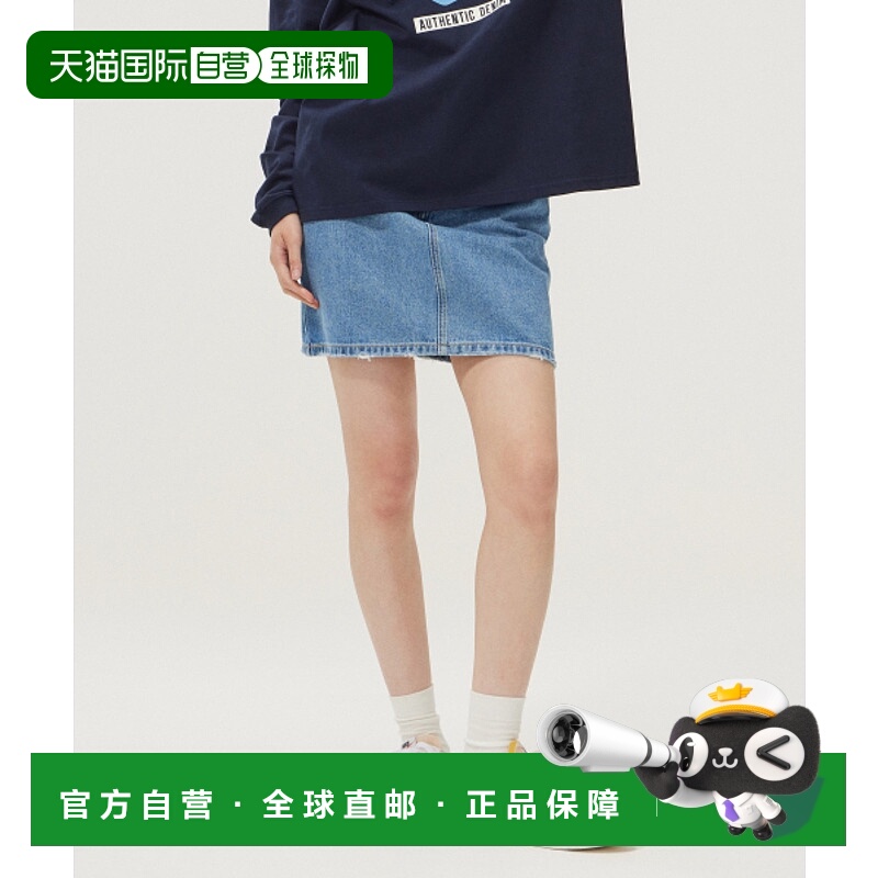 韩国直邮LEE正品美式复古经典24秋冬新款日常半身裙LE2403SR70IM