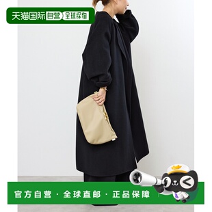 日本直邮Deuxieme Classe 女装 羊毛马海毛 无领大衣 轻盈质感 日