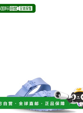 1h可退 香港直邮birkenstock 勃肯 女士 1030560/Dusty 蓝色拖鞋