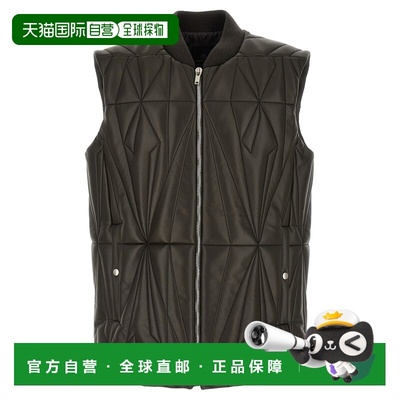 香港直邮MONCLER 男士马甲 MU01F1A10M8116828 SS2026 黑色