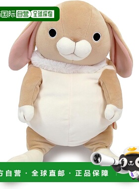 【日本直邮】Shinada 玩偶 垂耳兔/米 L 22×22×30cm MOUS-0350R