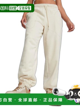 1h可退 【美国直邮】Puma Infuse系列宽松运动裤 白色 休闲舒适透