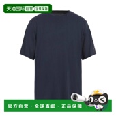 香港直邮AUTRY blue蓝色 男士 1h可退 基础款 T恤 舒适时尚