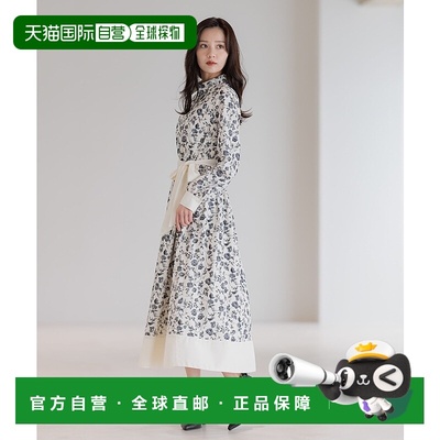 1h可退 日本直邮Andemiu 女装 原创复古碎花A字连衣裙 589200