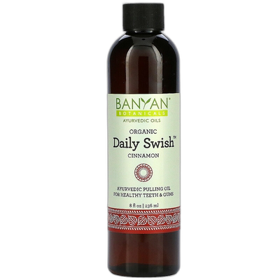 香港直邮Banyan Botanicals,Organic Daily Swish，肉桂味，8 液2