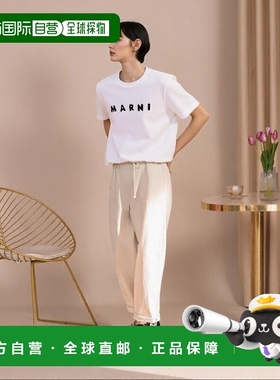 香港直邮MARNI 女士T恤 USCX42THJE0293P8SLW01 AW2025 白色女装