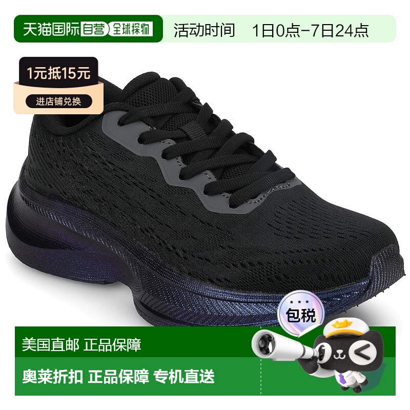 自营 journee collectionJournee女式Blume休闲运动鞋-黑色 美国 - 封面