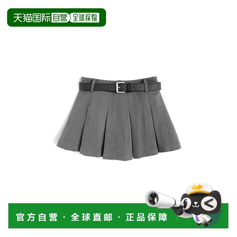 日本直邮日潮 GRL内衬安全裤附腰带百褶短裙at2627,女装/女士精品,半身裙,淘宝优惠券,粉丝福利购,淘宝优惠卷