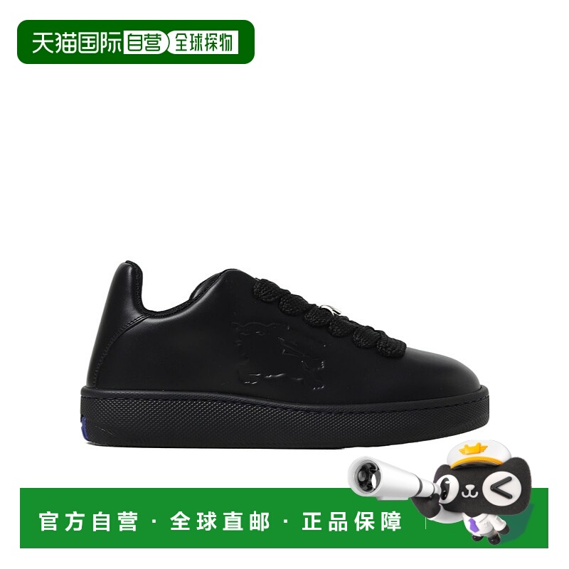 1h可退 香港直邮burberry 女士 时尚休闲鞋牛皮低帮