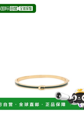 香港直邮COACH 女士手链手镯 546478GLD300 AW2025 金色 双色logo