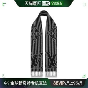 香港直邮潮奢 Louis Vuitton 男士Lv Graphical 围巾