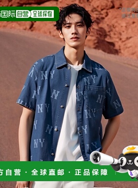 韩国直邮MLB 正品男士男衬衫3ADRB0243-50INS运动系列商场休闲