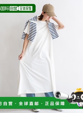 日本直邮VitaFelice 纯棉半袖连衣裙 [V04517EW03409]