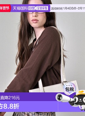 韩国直邮Ames Worldwide 女士包包STRAP TOTE BAG MINI IVORY (AM2