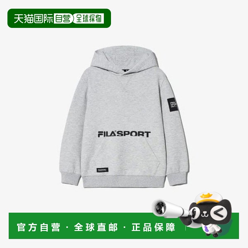 韩国直邮FILA Wheela 儿童连帽衫 KQC FK2POG3202X-SGE 男士对男