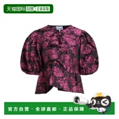 香港直邮GANNI 花朵衬衫 甘尼 1h可退 女士 Blouses pink粉色 舒
