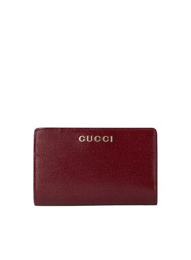 GUCCI 女士钱包 7726400OP0T6207 SS2025 红色 翻折卡夹