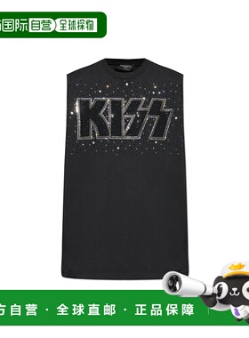 香港直邮DSQUARED2 男士T恤 S78GD0107D20035900 CO 黑色 圆领T恤