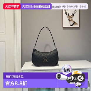 韩国直邮MLB Monogram男女复古NY标腋下包单肩3ABQS022N-50BKS