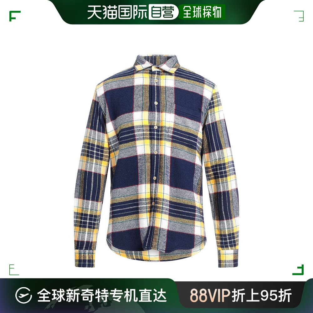 香港直邮潮奢 PORTUGUESE FLANNEL男士格纹衬衫