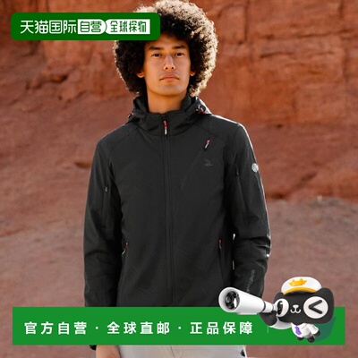 【日本直邮】Komine摩托JK-5792防护冬用防风衣-IFU Neo 黑 Marbl