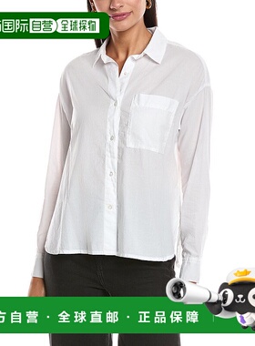 自营James Perse大号衬衫-白色 美国奥莱直发