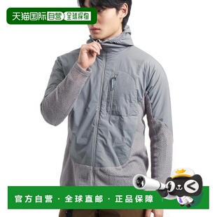 韩国直邮AND WANDER Alpha Direct F/Z 连帽衫 - 灰色 (574424111