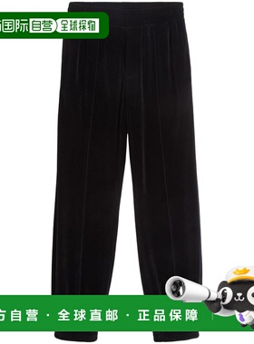 香港直邮VALENTINO 男士休闲裤 6V3MD05AARD0NO SS2025 黑色