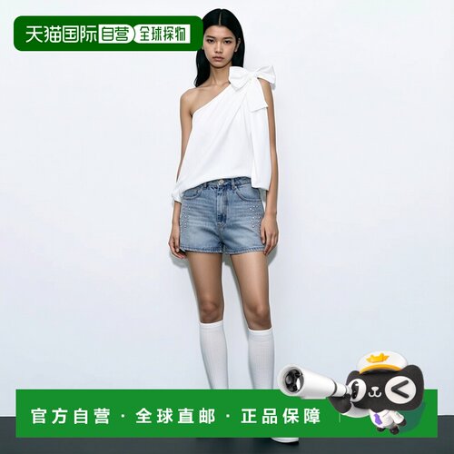 韩国直邮AMI FSO111 DE0046 480 牛仔裤短裤
