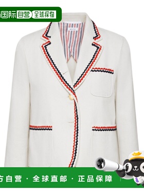 香港直邮THOM BROWNE 女士西服 外套 FBC788BF0950100 SS2025白色