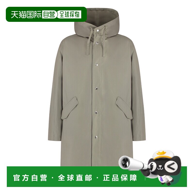 香港直邮JilSander吉尔 桑达男士大衣外套风衣 【付后1h可退】