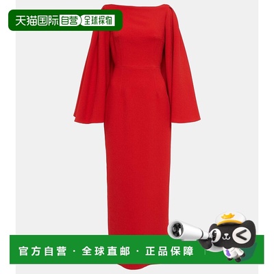1h可退 香港直邮EMILIA WICKSTEAD 女士 Niesha crêpe 中长连衣