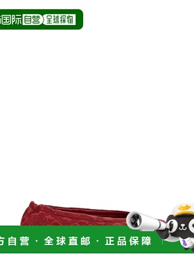 香港直邮BURBERRY 女士凉鞋 8087649B9380 CO 红色 LEATHER BALLE