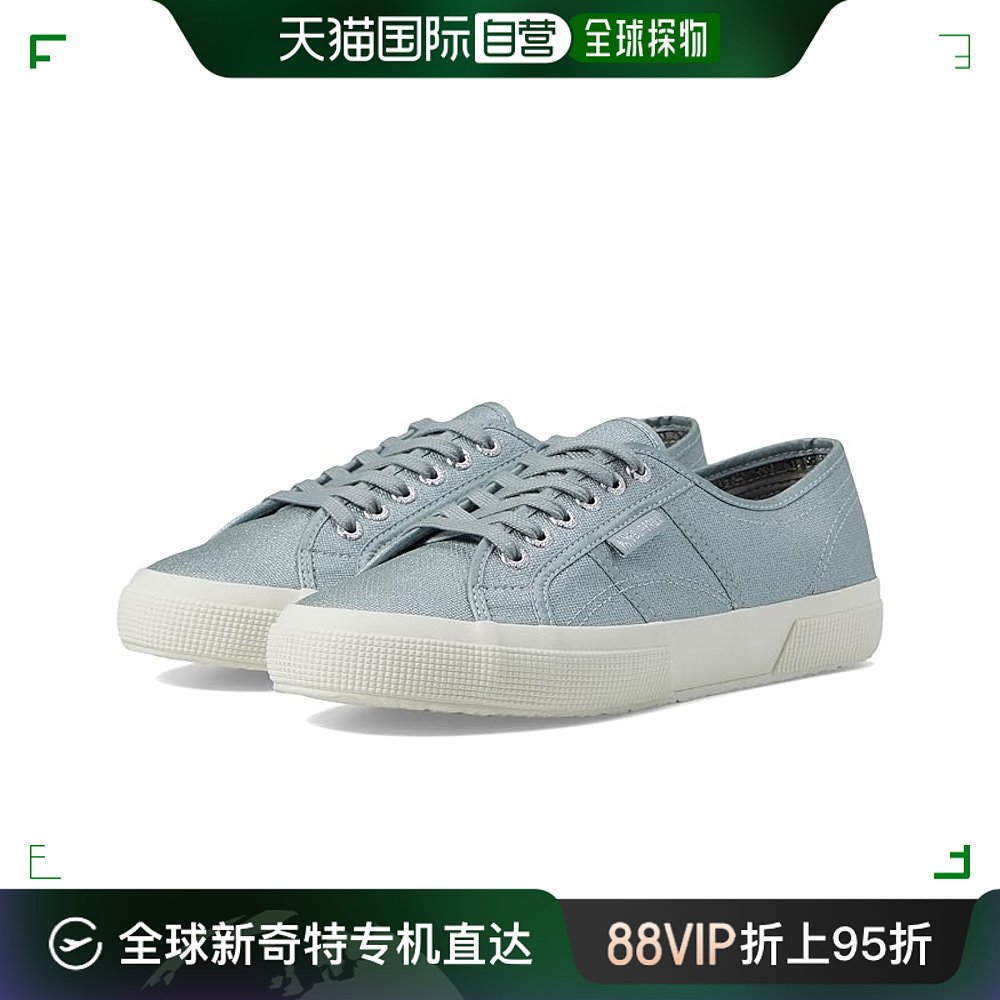 香港直邮潮奢 Superga 休伯家 女士2750 珍珠哑光帆布运动休闲鞋