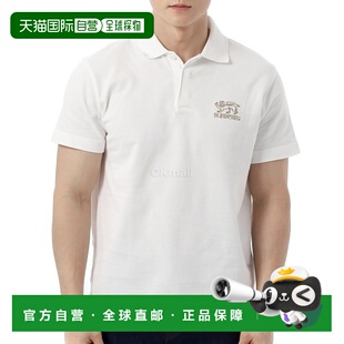 衫 Polo 8104858 短袖 领子 韩国直邮BURBERRY 珠地布 徽标