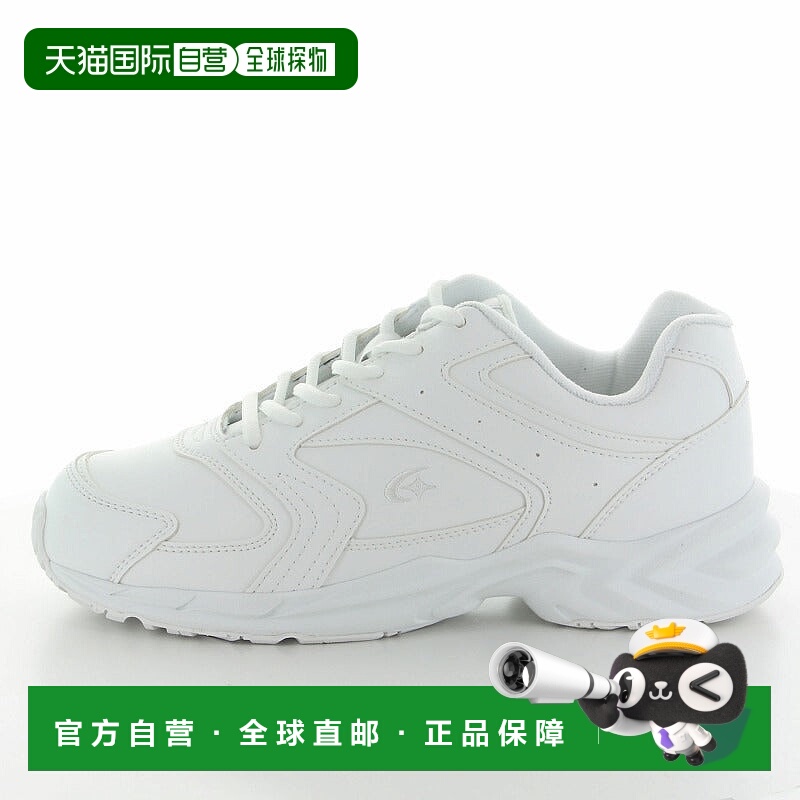 日本直邮MOONSTAR MS ADV01 白色光滑款式运动鞋