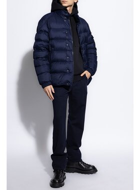 MONCLER 男士外套 J20911A001555981B779 CO 蓝色 长袖羽绒服