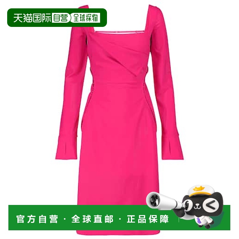 香港直邮Jacquemus 女士 La Cerro 长袍弹力羊毛迷你连衣裙