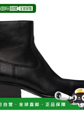 1h可退 香港直邮潮奢 GOLDEN GOOSE 男士 黑色 Low Debbie 踝靴 G