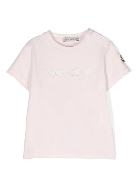 MONCLER 男童T恤 8C000028790N504 CO 米白色 T-Shirt