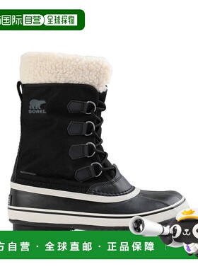 1h可退 香港直邮潮奢 Sorel 冰熊 女士 靴子 black黑色 舒适时尚