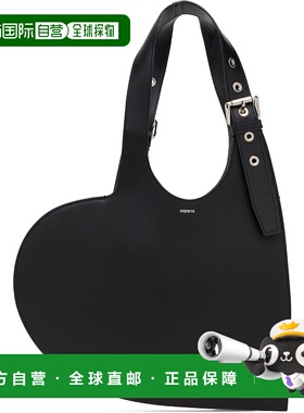 1h可退 香港直邮潮奢 Coperni 女士 黑色 Belt Heart 托特包 COPB